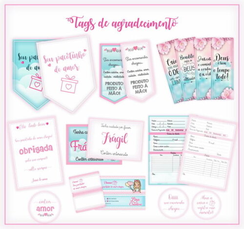 Leve + 13 Arquivo Digital - Tags para Clientes 1