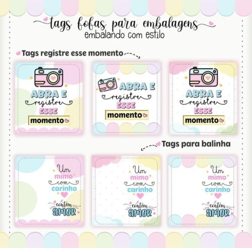 Leve + 13 Arquivo Digital - Tags para Clientes 4