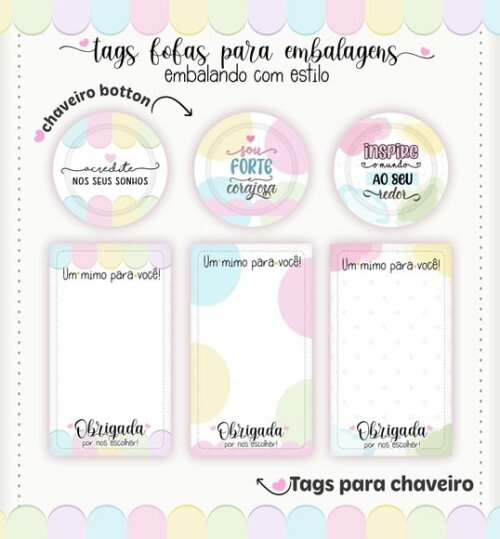 Leve + 13 Arquivo Digital - Tags para Clientes 4