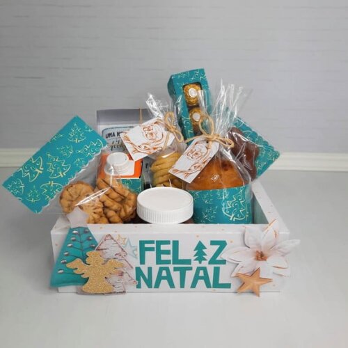 Leve + 13 - Arquivo de Corte - Cesta de Natal 2