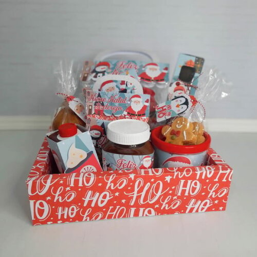 Leve + 13 - Arquivo de Corte - Cesta de Natal 1