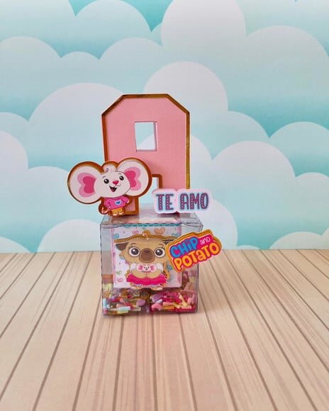 Leve + 13 - Arquivo de Corte - Chip e Potato 1