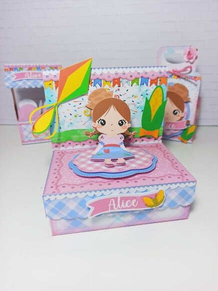 Leve + 13 - Arquivo de Corte - Festa Junina Menina 2