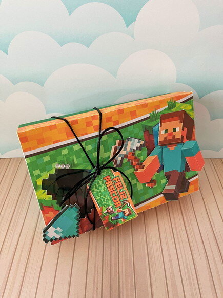 Leve + 13 Arquivo de Corte - Mini Confeiteiro (minecraft) 3