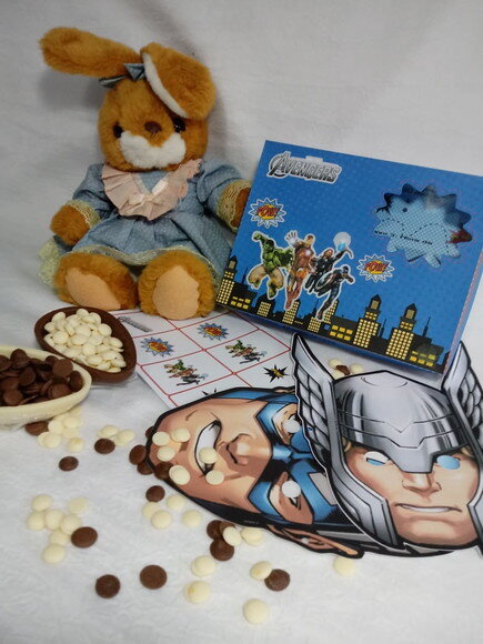Leve + 13 Arquivo de Corte - Mini Confeiteiro (vingadores) 2