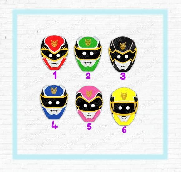 Mascaras Power Rangers Megaforce