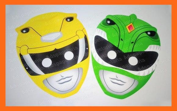 Máscaras Power Rangers Mighty Morphin