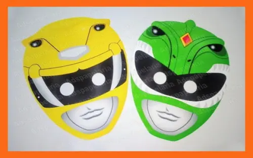Máscaras Power Rangers Mighty Morphin