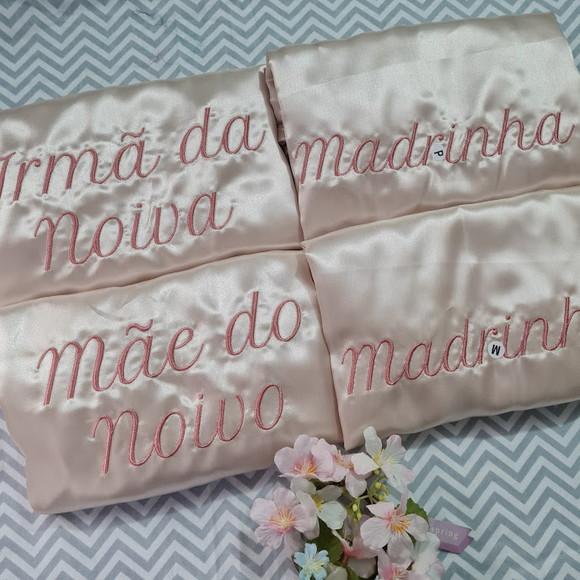 1 Unidades Robes Bordado Madrinha Noiva Debutante Hobby