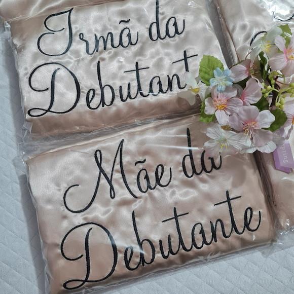 14 Robe Cetim Bordado Noiva Marsala Madrinha Rosê Gold Nude