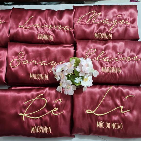 Kit 19 Robes Bordados Frente e Costas Convine Madrinha