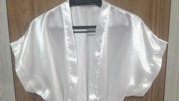 Kit 2 Robe Roupão Hobbe Cetim sem Bordado
