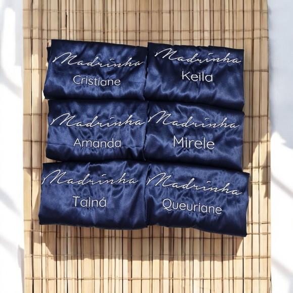Kit 22 Robes Elastano Hobby Roupão Noiva Convite Casamento