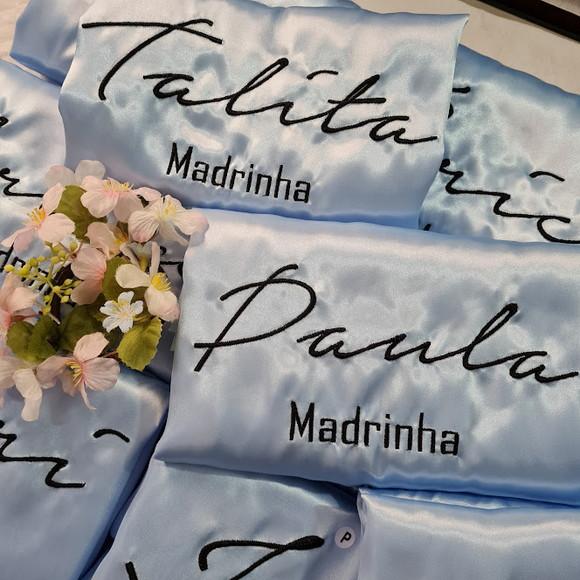 Kit 6 Robe Bordado Noiva Madrinha Casamento