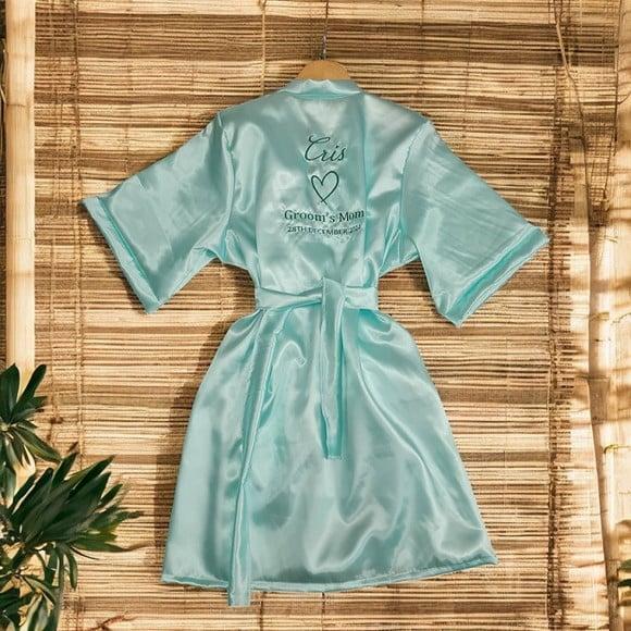 Kit 6 Robes Manga 3/4 Madrinha Convite Bordado