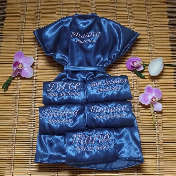 Robe Bordado Noiva Madrinha Casamento
