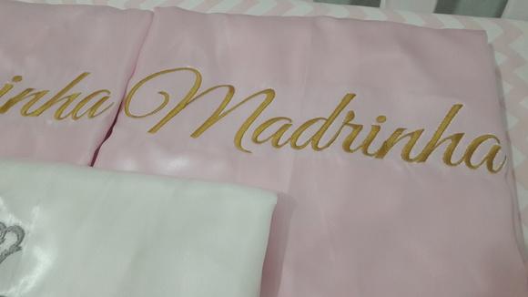 Robe Bordado Noiva Madrinha Mãe Convite Casamento