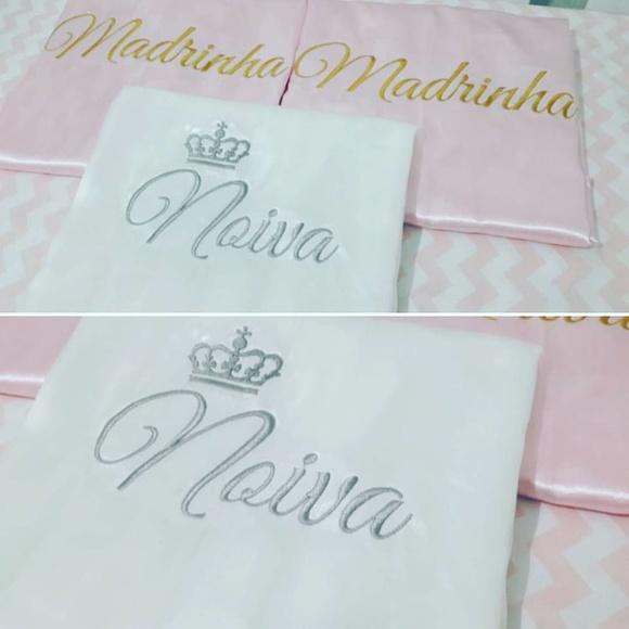 Robe Bordado Noiva Madrinha Mãe Convite Casamento