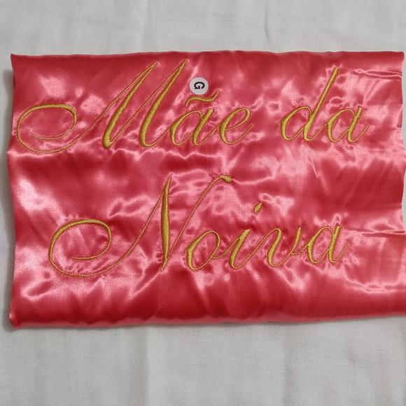 Robe Cetim Hobby Convite Madrinha Coral