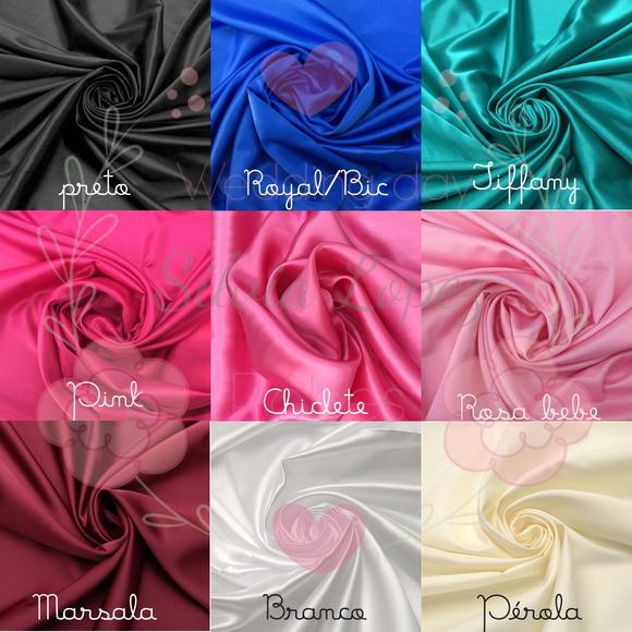 Robe hobbe cetim bordado noiva debutante nome