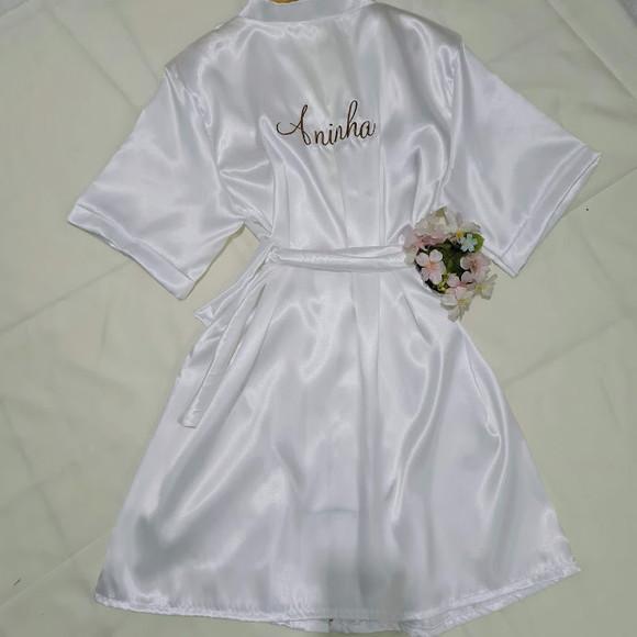 Robe Manga 3/4 Noiva Madrinha Convite
