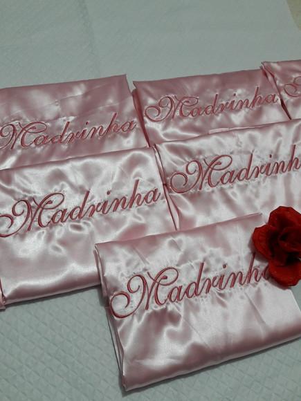 Robe Noiva Madrinha Casamento Mãe Presente Rosa