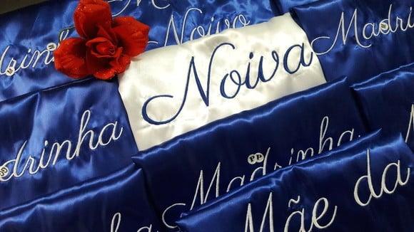 Robe Noiva Madrinha Mãe Convite Casamento Royal Azul