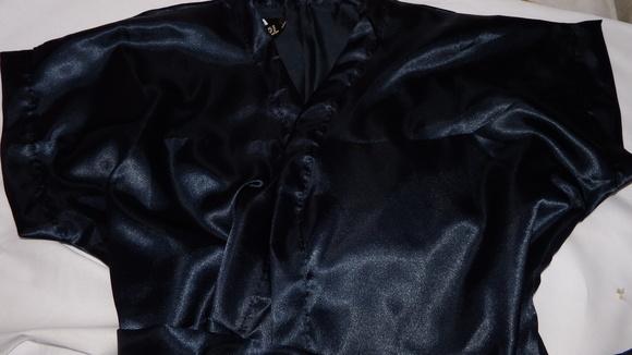 Robe Roupão Cetim Bordado Noiva Mãe Debutante