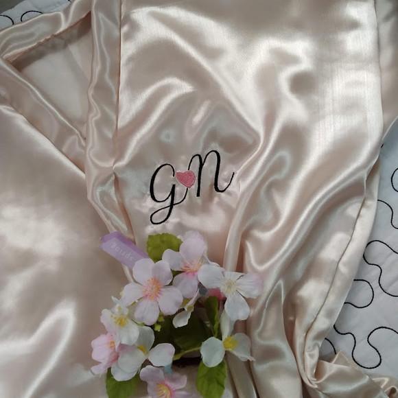 robe roupão noiva casamento rose nude mãe madrinha