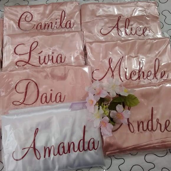 Robes Hobby Roupão Noiva Convite Casamento Madrinha