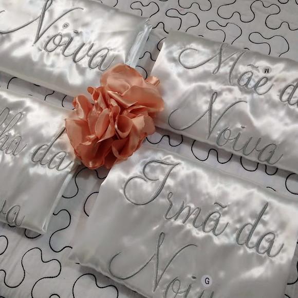 Roupão para Casamento Noiva Madrinha Robe Hobbie Roby Branco