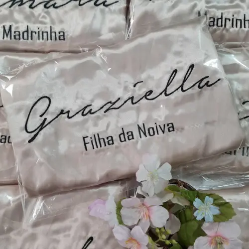 1 Robe Personalizado Noiva Madrinha Convite Casamento