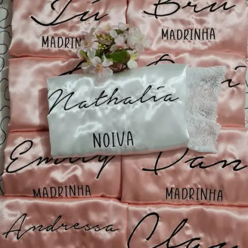 1 robes manga 3/4 nome + função branco rosé nude menta