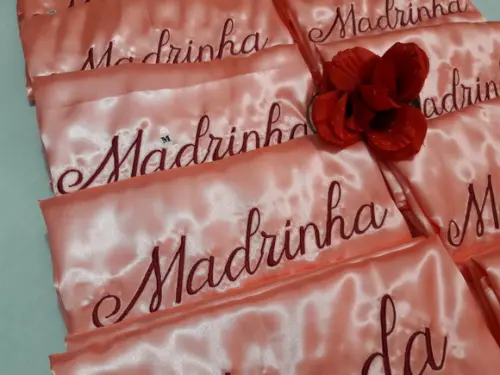 11 Robes Cetim Bordado Noiva Mãe Debutante