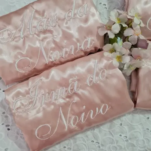 17 Robe Hobby Roupão Noiva Convite Casamento Madrinha Rose