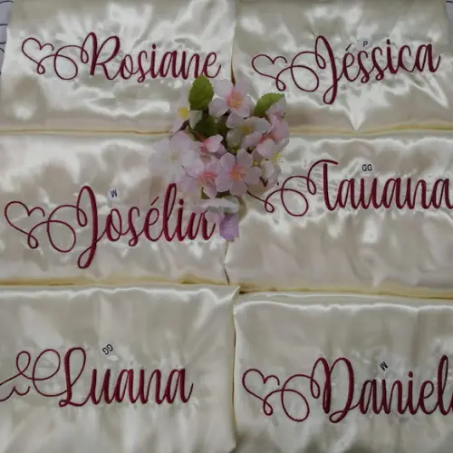 18 un Robes Cetim Bordado Personalizado Debutante Noiva