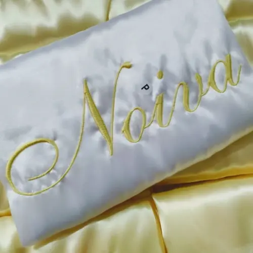 7 Robes Cetim Bordado Noiva Madrinha Hobby Roupão Amarelo