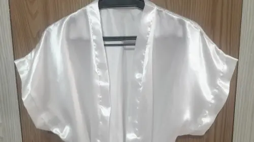 Kit 2 Robe Roupão Hobbe Cetim sem Bordado