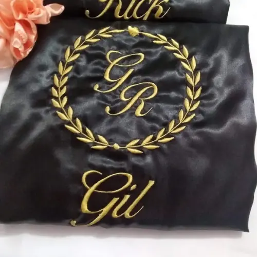 kit 2 Robes cetim masculinos noivos casamento
