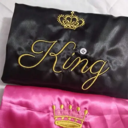 kit 2 Robes hobbe roupão casamento noiva noivo masculino