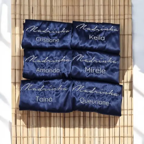Kit 22 Robes Elastano Hobby Roupão Noiva Convite Casamento