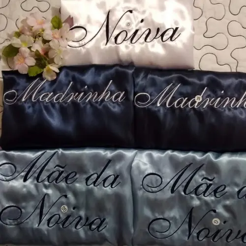 Kit 6 Robe Hobby Roupão Noiva Convite Casamento Madrinha