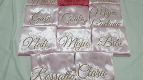 robe cetim bordado noiva mãe debutante