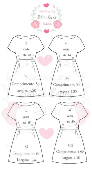 Robe cetim bordado noiva nome personalizado