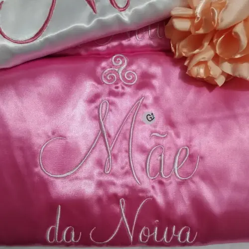 Robe Cetim Noiva Madrinha Hobby Roupão Triskle Celta