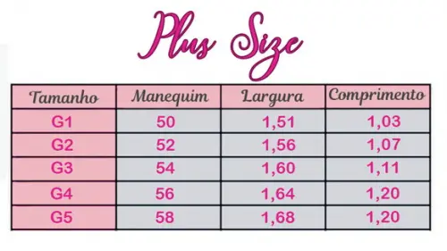 Robe cetim plus size 50 ao 58 bordado brasão