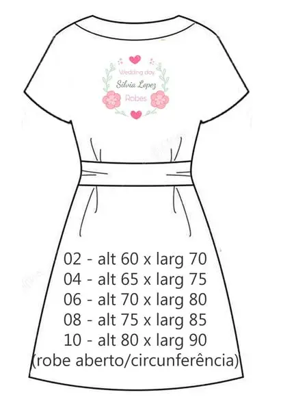 Robe Infantil cetim personalizado daminha manga longa