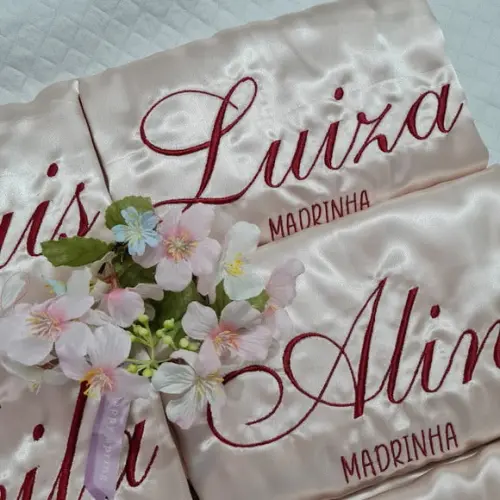 Robe Noiva Convite Madrinha Hobby Roupão Nude Rosé Plus Size