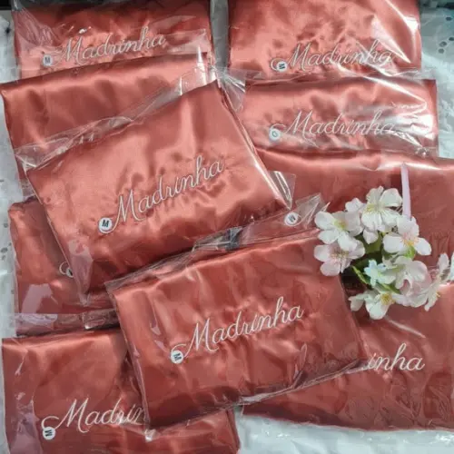 Robe Noiva Madrinha Nome Convite Casamento Terracota