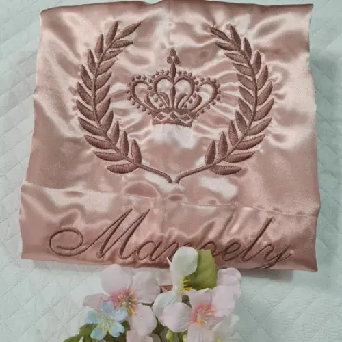 Robe Personalizado Brasão Debutante Coroa Rosé Cores Nome